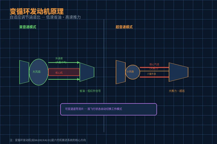 变循环发动机原理