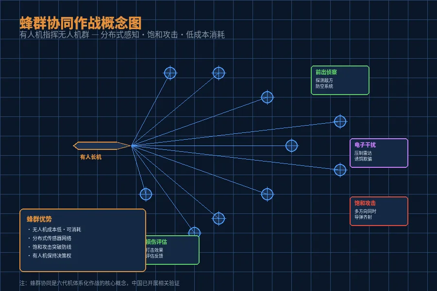 蜂群协同作战