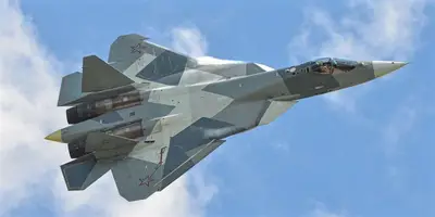 苏-57飞行